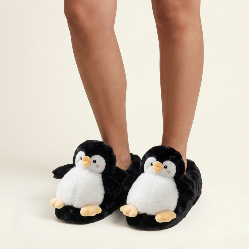 Sweet Fluffy Penguinies Black