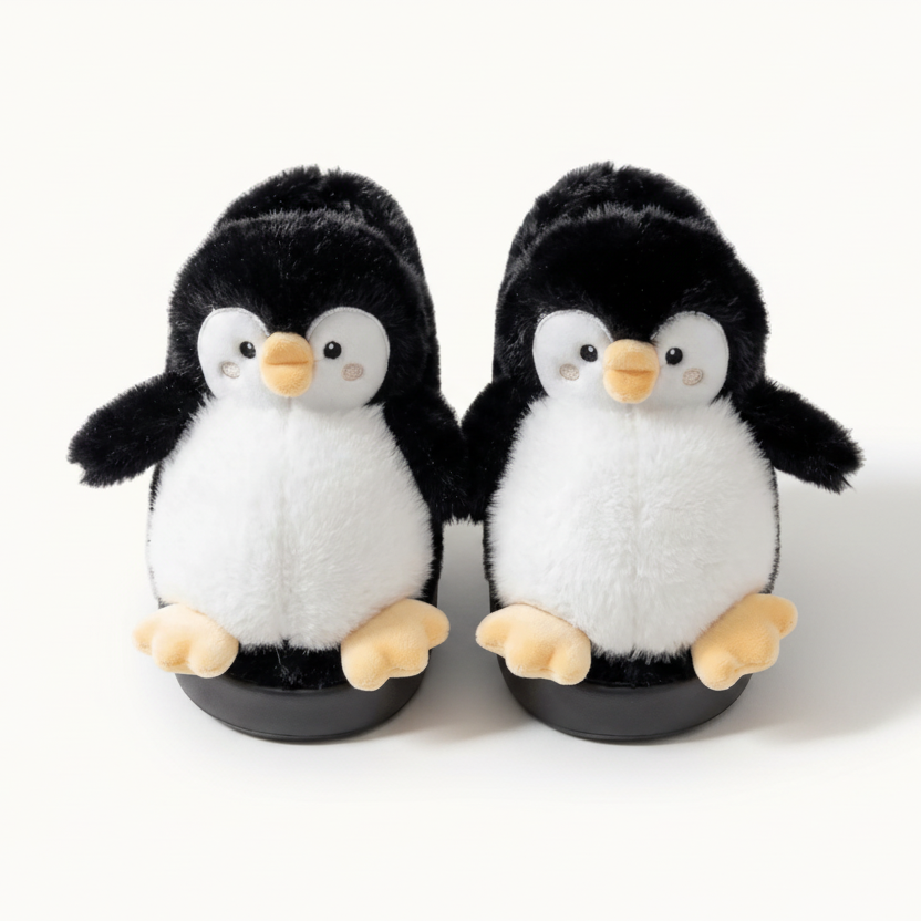 Sweet Fluffy Penguinies Black