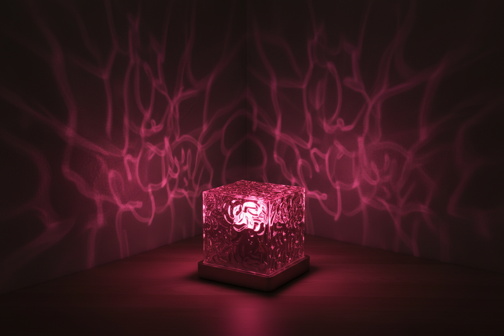 Ambient Lamp – růžová záře na stěně