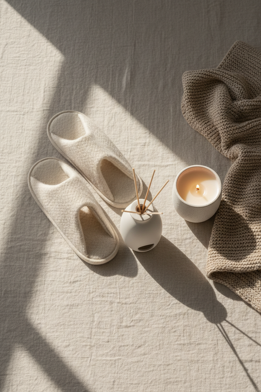 Cozy Lifestyle Flatlay