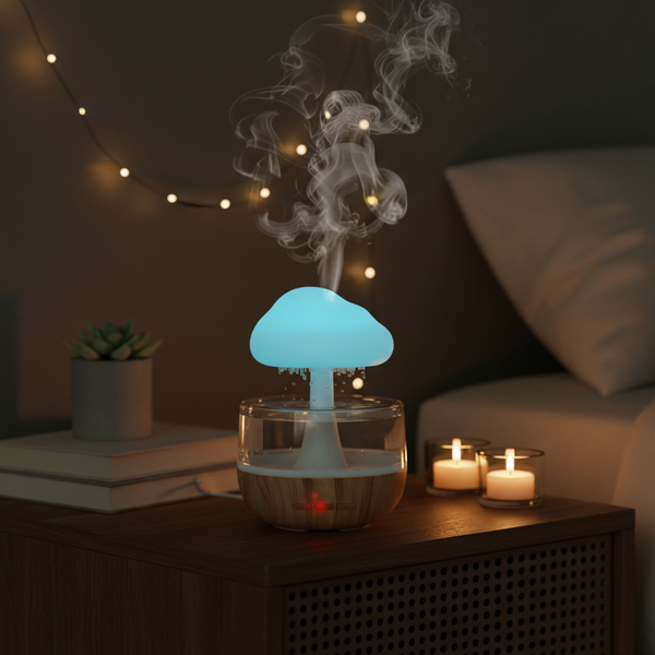 Rain Cloud Mushroom Diffuser lifestyle 2