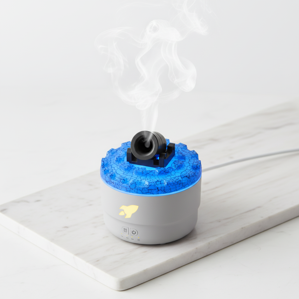 Aromatherapy Cannon Diffuser – studio minimalistický styl