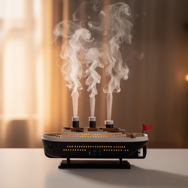 Titanic Diffuser – teplé světlo z okna