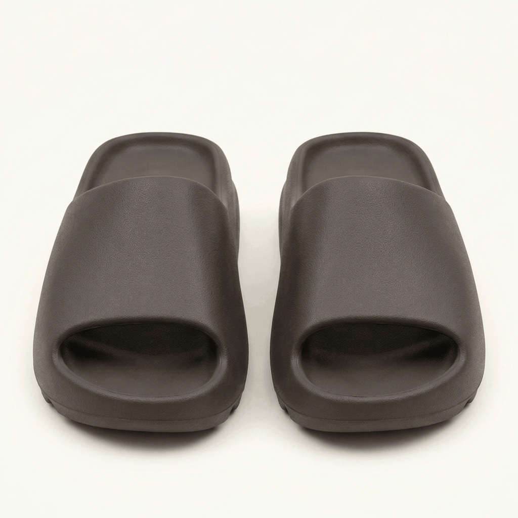 Slippers basic – Dark Brown