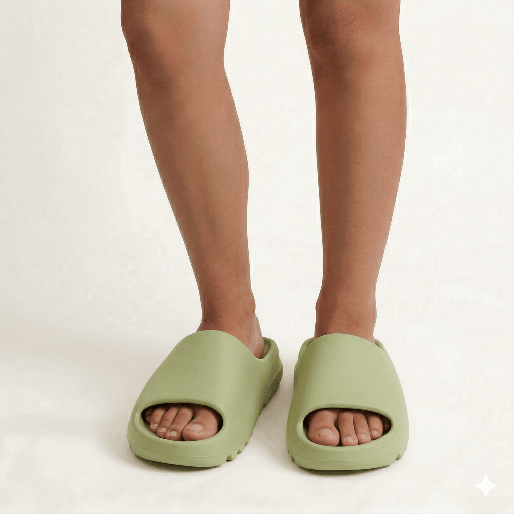 Slippers basic – Green